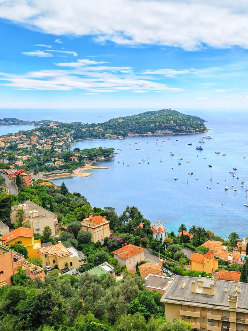 Azurové pobřeží, Francie