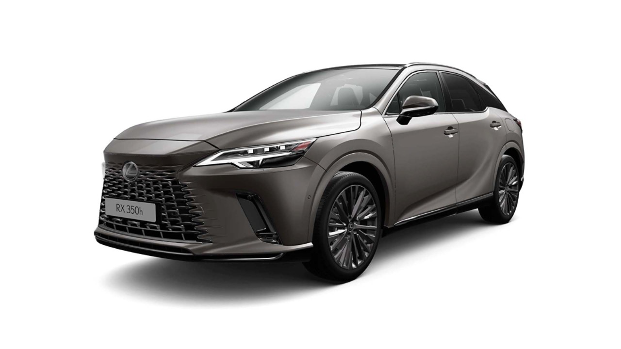 Studio image of the Lexus RX 350h 