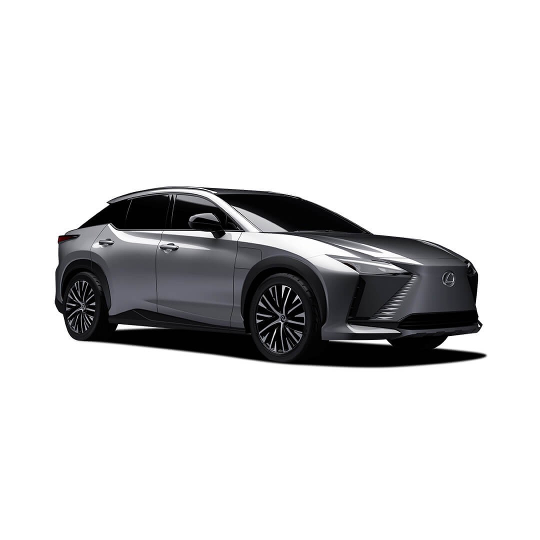 Studio image of the Lexus RZ 450e