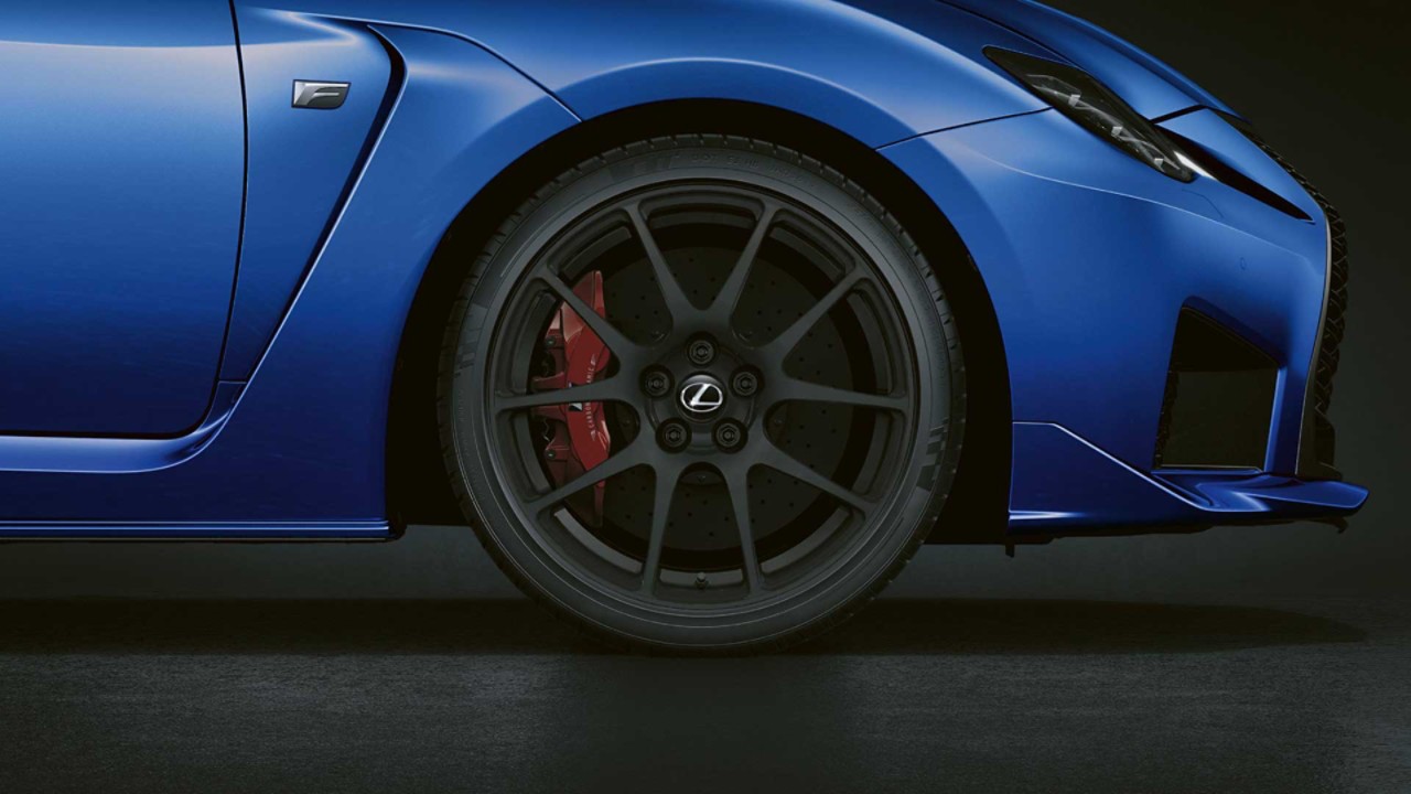 Lexus RC F Track Edition wheels