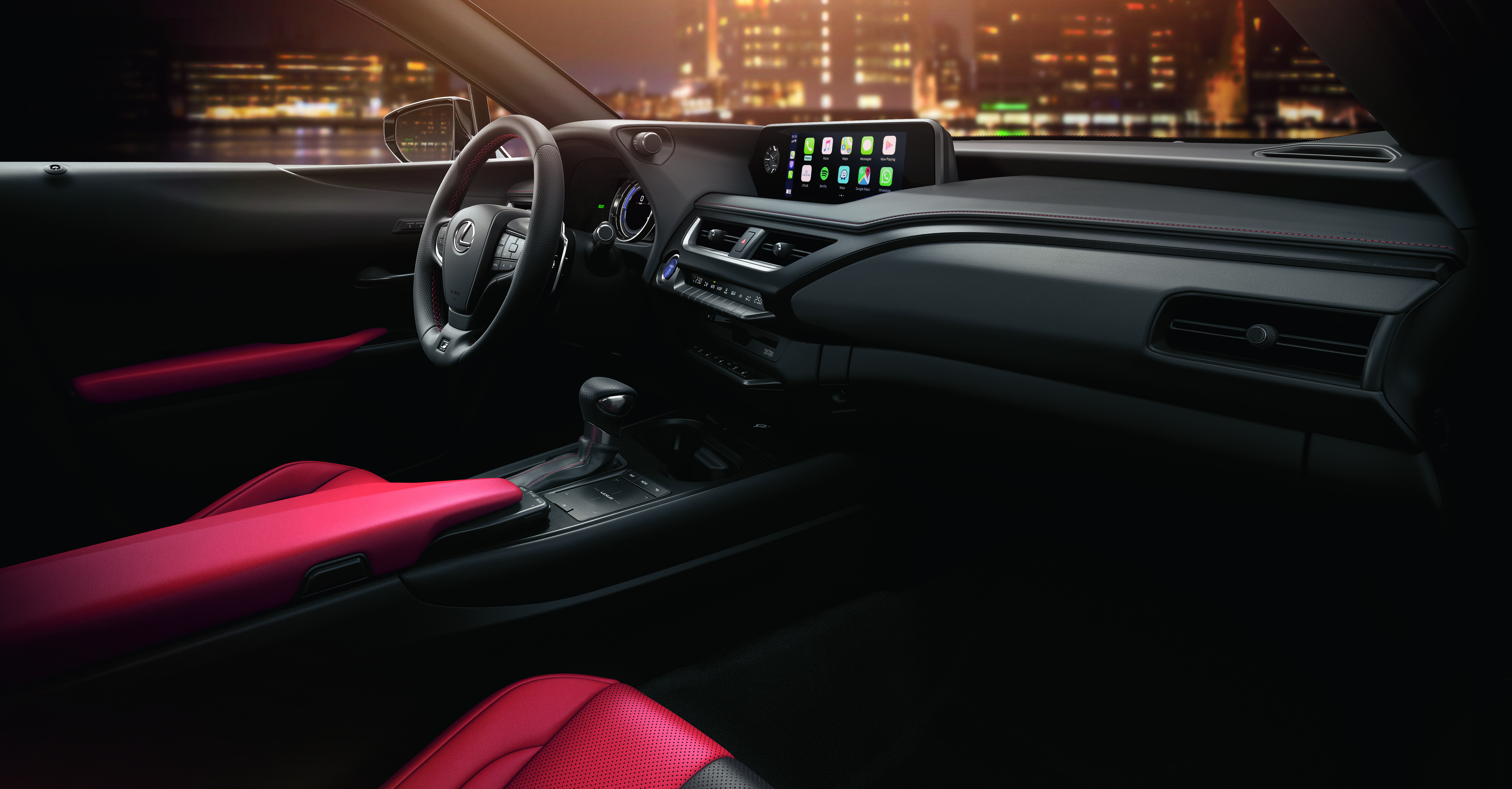 Lexus UX 250h drivers seat 