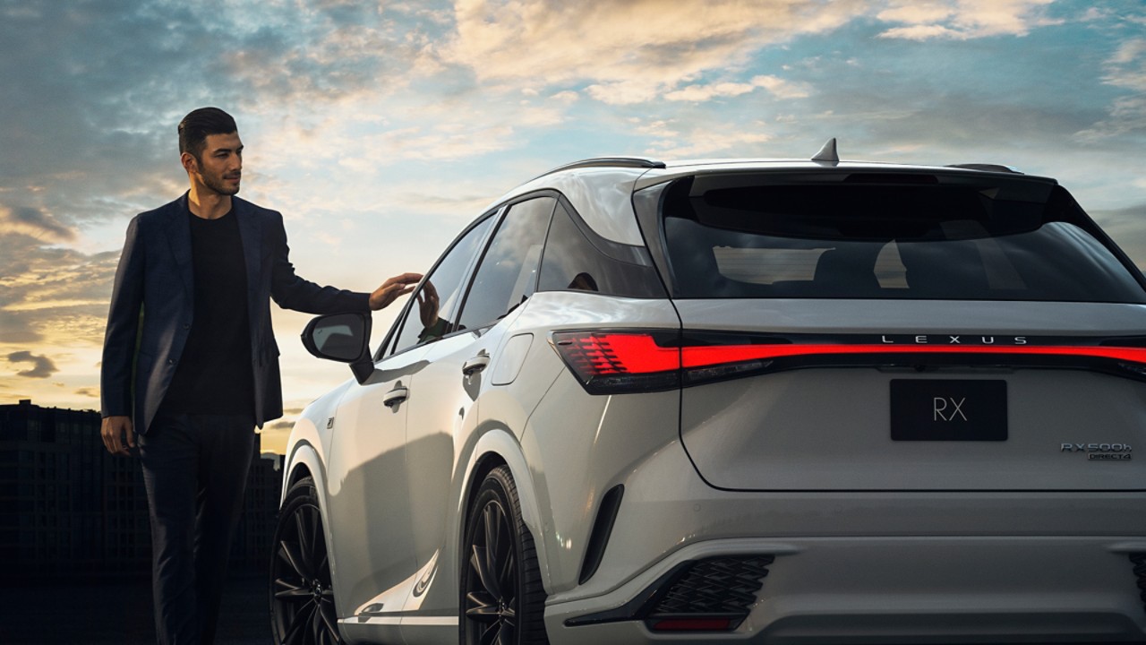 Lexus RX rear shot